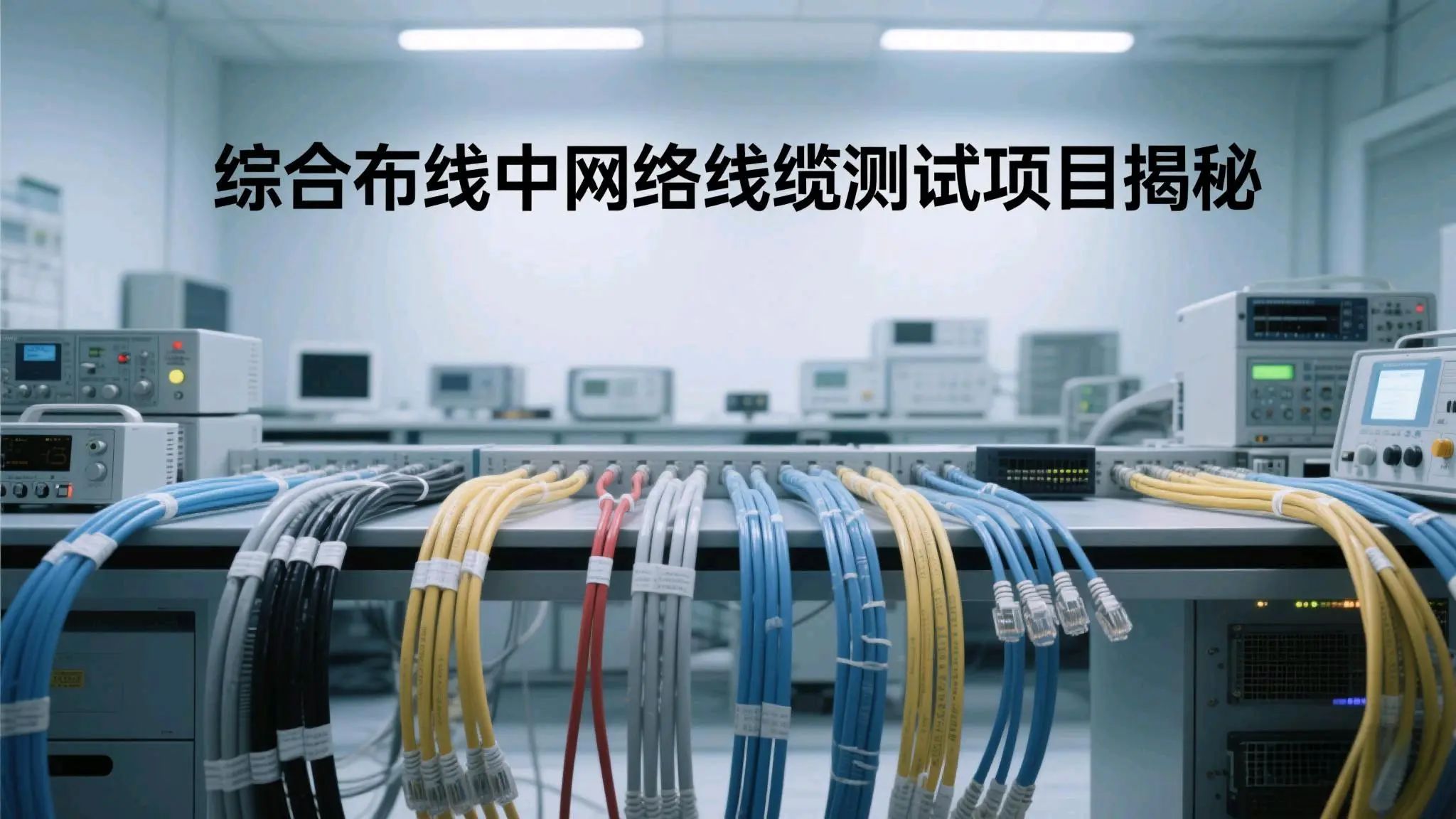 綜合布線中網(wǎng)絡(luò)線纜測(cè)試項(xiàng)目揭秘
